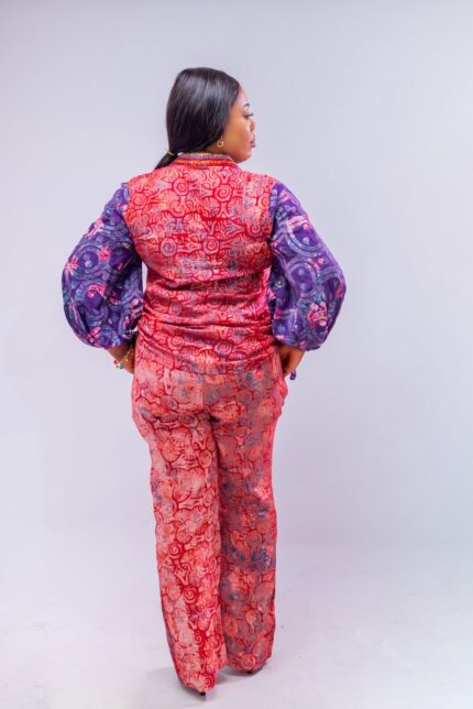Beaded Adire Set