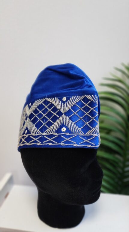 Hand beaded Men Cap